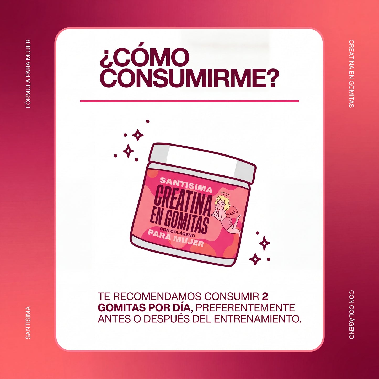 Creatina en gomitas SANTISIMA™